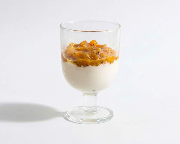 Тофу боул с киви и яблоком