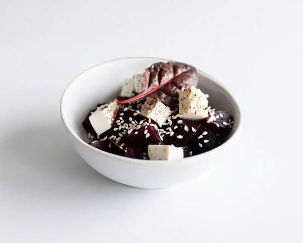 Салат из свеклы с сыром