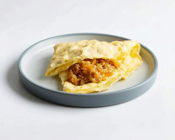 Яичный блин с начинкой