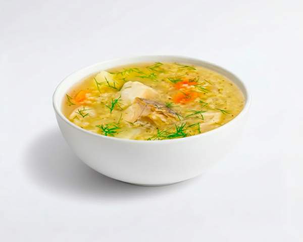 Уха с пшеном
