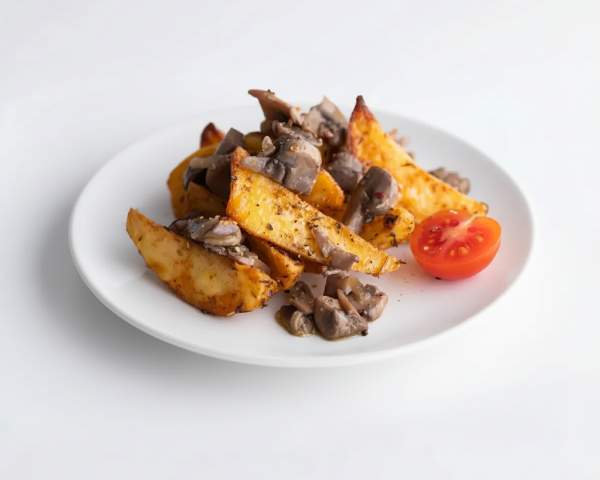 Картофель с грибами