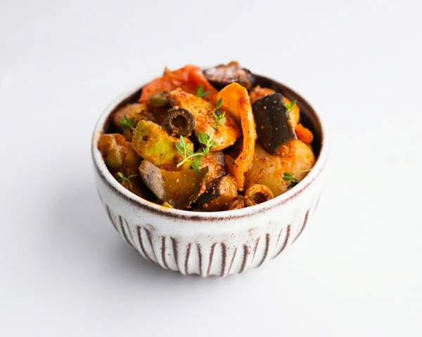 Сицилийское рагу с курицей