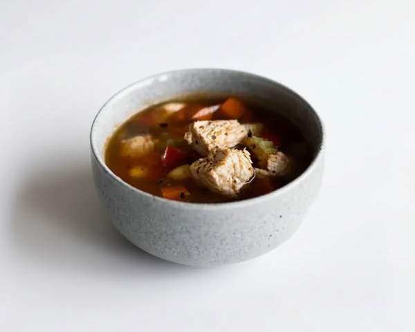 Суп-гуляш с чечевицей и кукурузой
