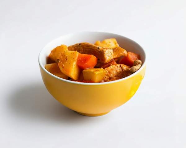 Жаркое из индейки с кабачками