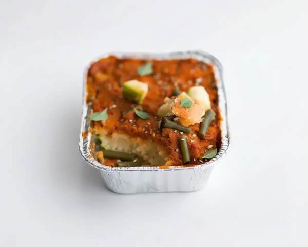 Картофельная запеканка с овощами